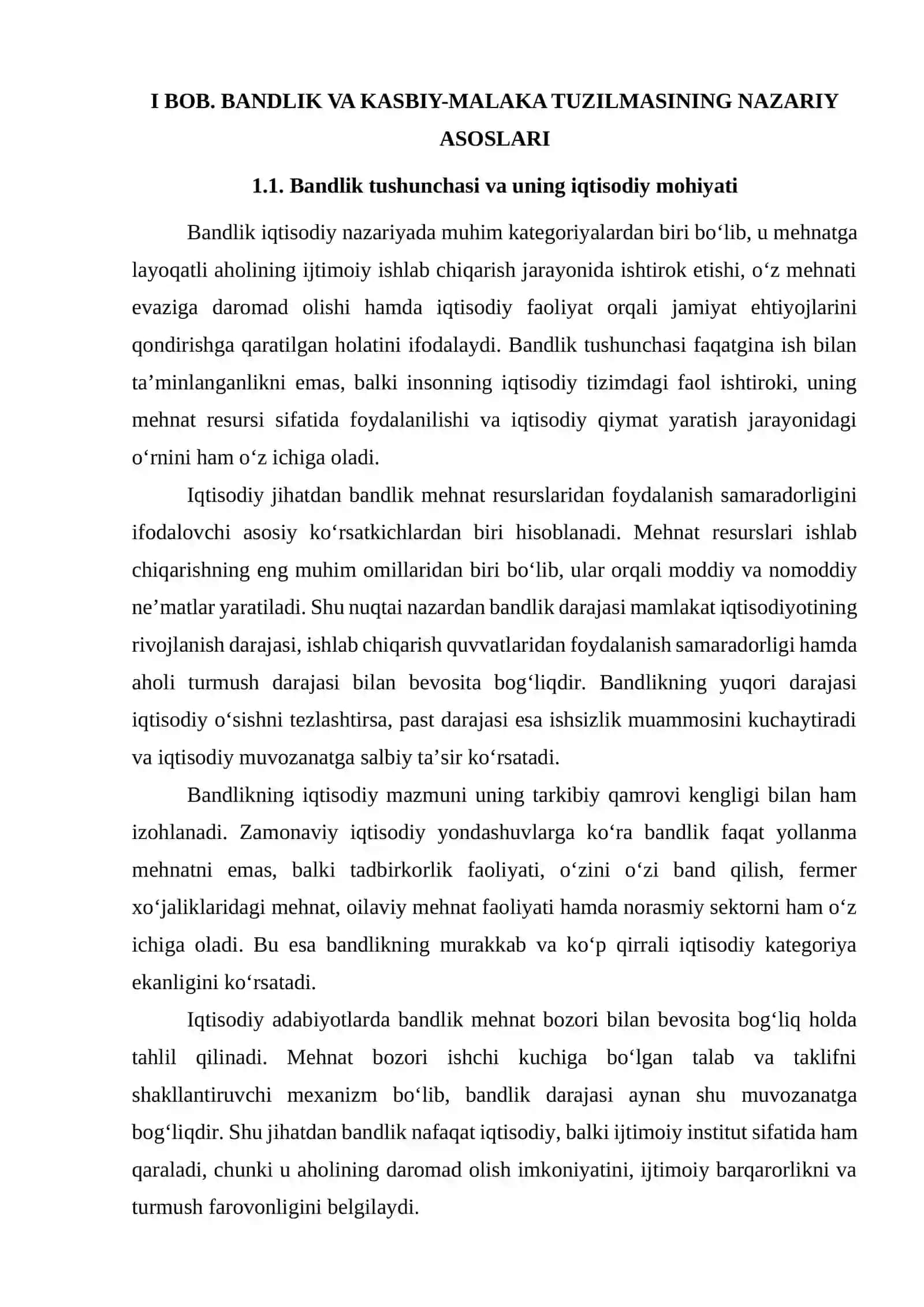 O'zbekistonda bandlikning kasbiy-malaka tuzilmasi 4