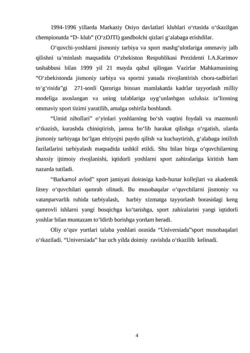 Mamlakatimizda amalga oshirilayotgan Kadrlar tayyorlash Milliy dasturi 4