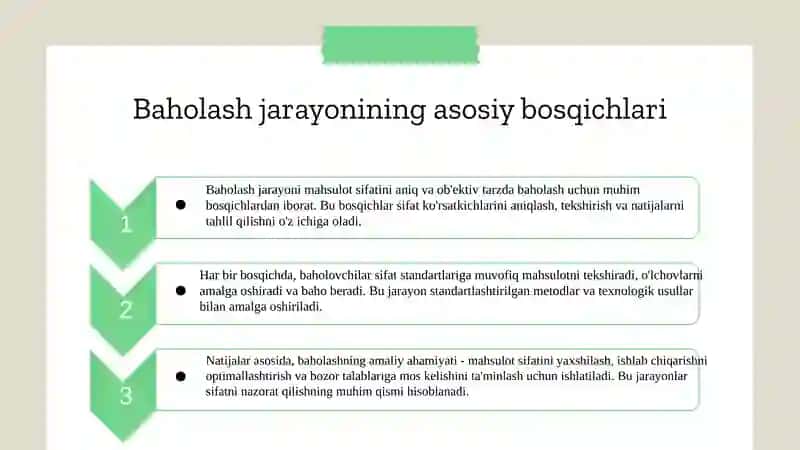 To'qimachilik mahsulotlari sifatini ekspert uslubida baholash 4