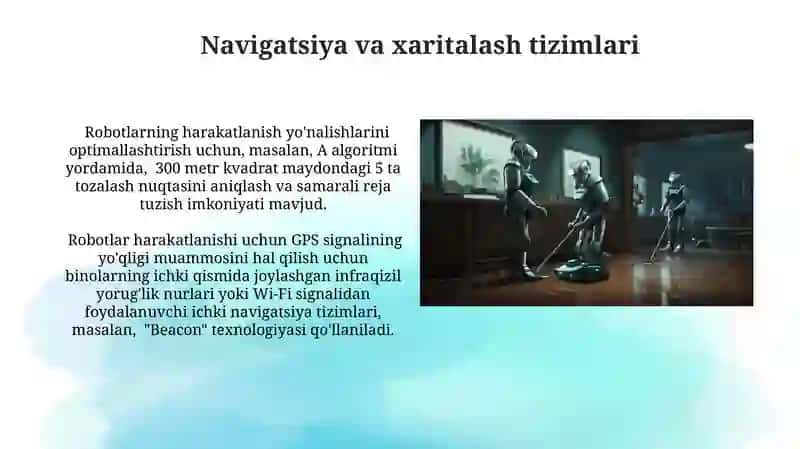 Ko'p qavatli binolarni robotlar yordamida avtomatik tozalash 4