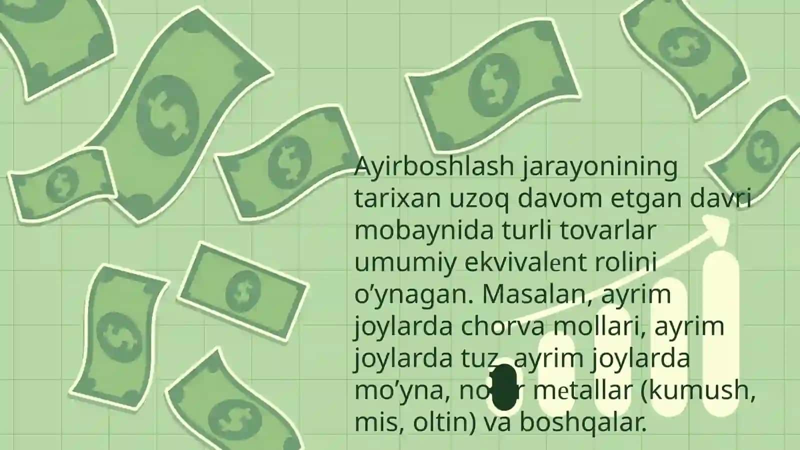 Pulning vujudga kelishi, mohiyati va vazifalari 4