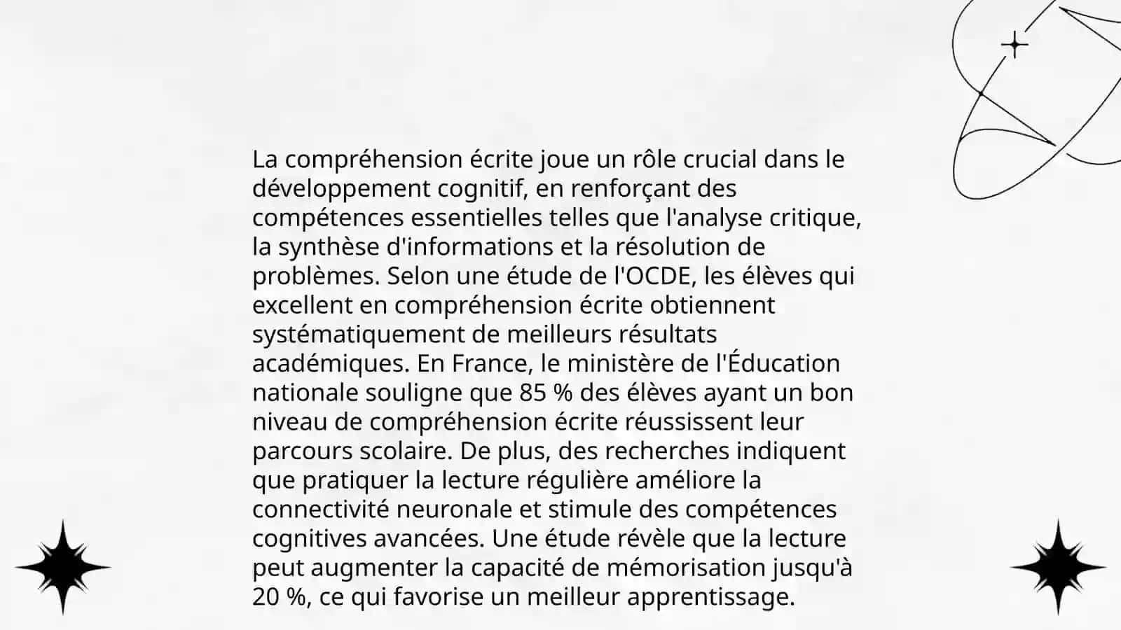 Comprehension ecrite comme le moyen et le but de l’enseignement 4