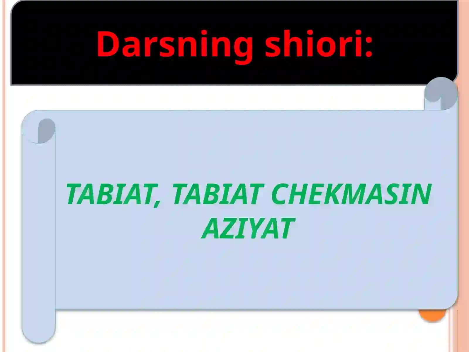 3-sinf Tabiiy Fan (Science) Tabiatni muhofaza qilish dars ishlanma 4
