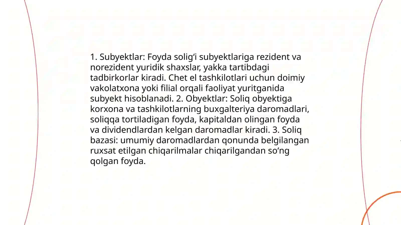 Foyda soligʻi 4