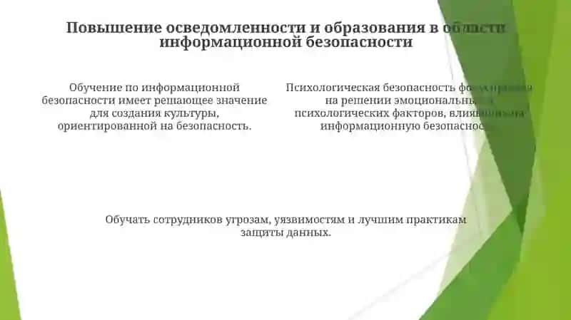 Психологические меры и стратегии безопасности 4