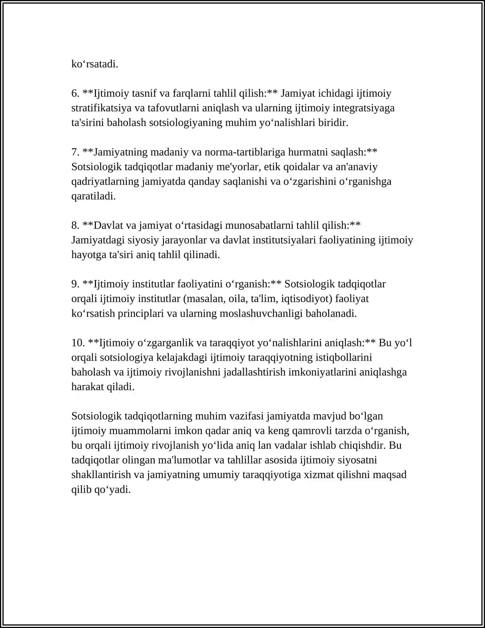 SATSIOLOGIK TADQIQOTLARNI TASHKIL ETISH TARTIBI 4