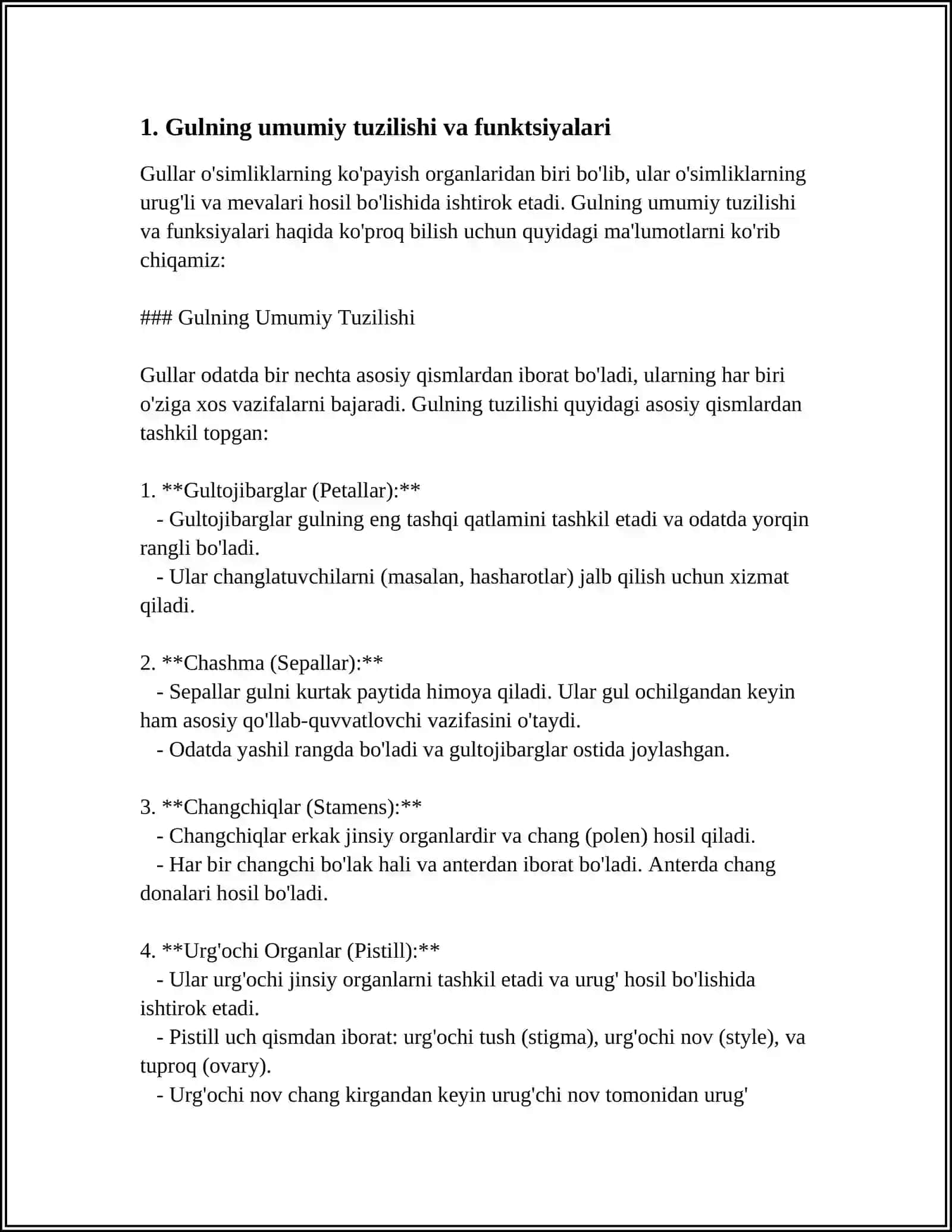 O'SIMLIKLARNING GENARATIV ORGANLARI 4
