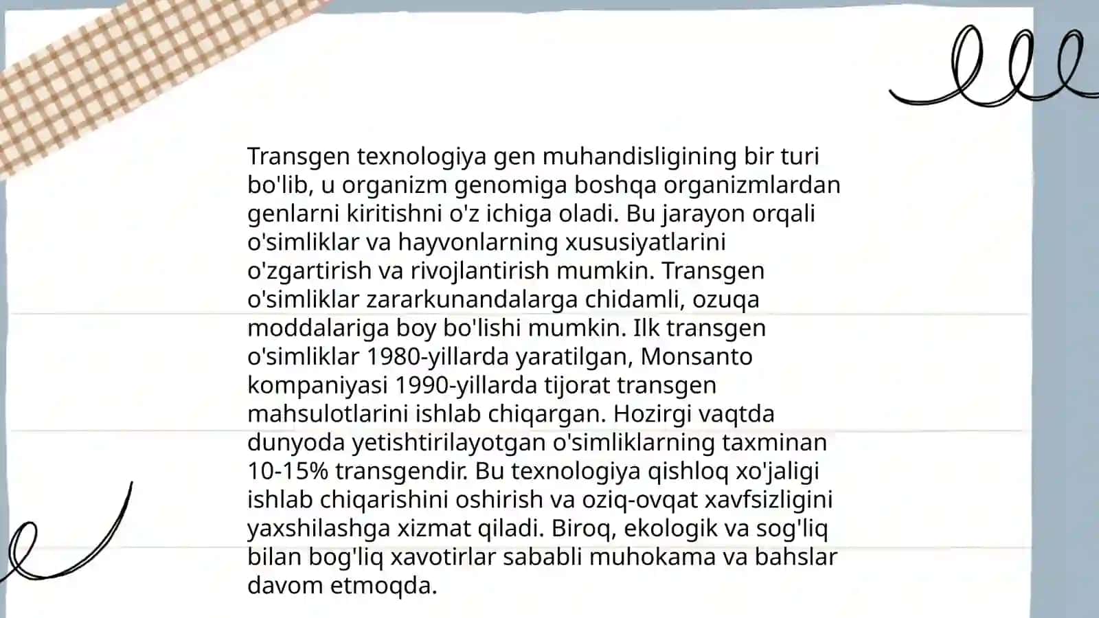Transgen hayvon olish 4