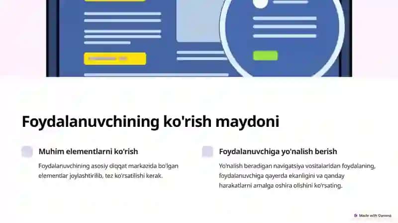 Veb dizayn loyihasi.Obyektlarni togri joylash 4