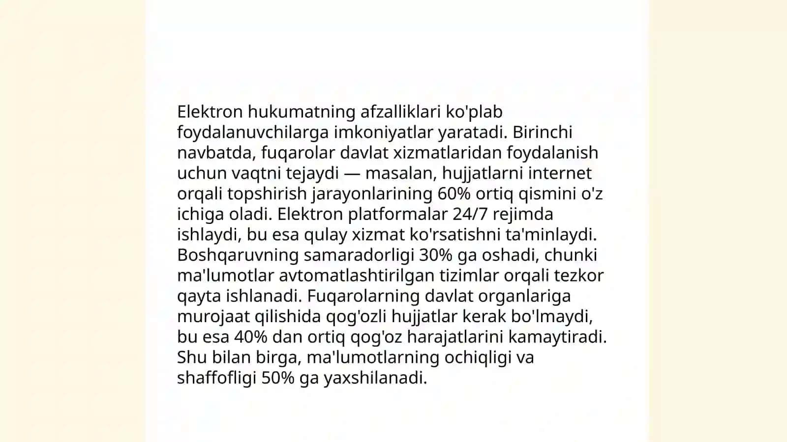 Elektron hukumat tizimi 4
