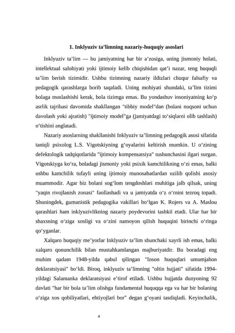 Inklyuziv o‘qitishning mazmun—mohiyati 4