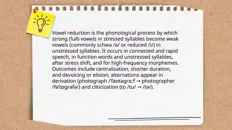 Stress.Strong and weak vowels 4