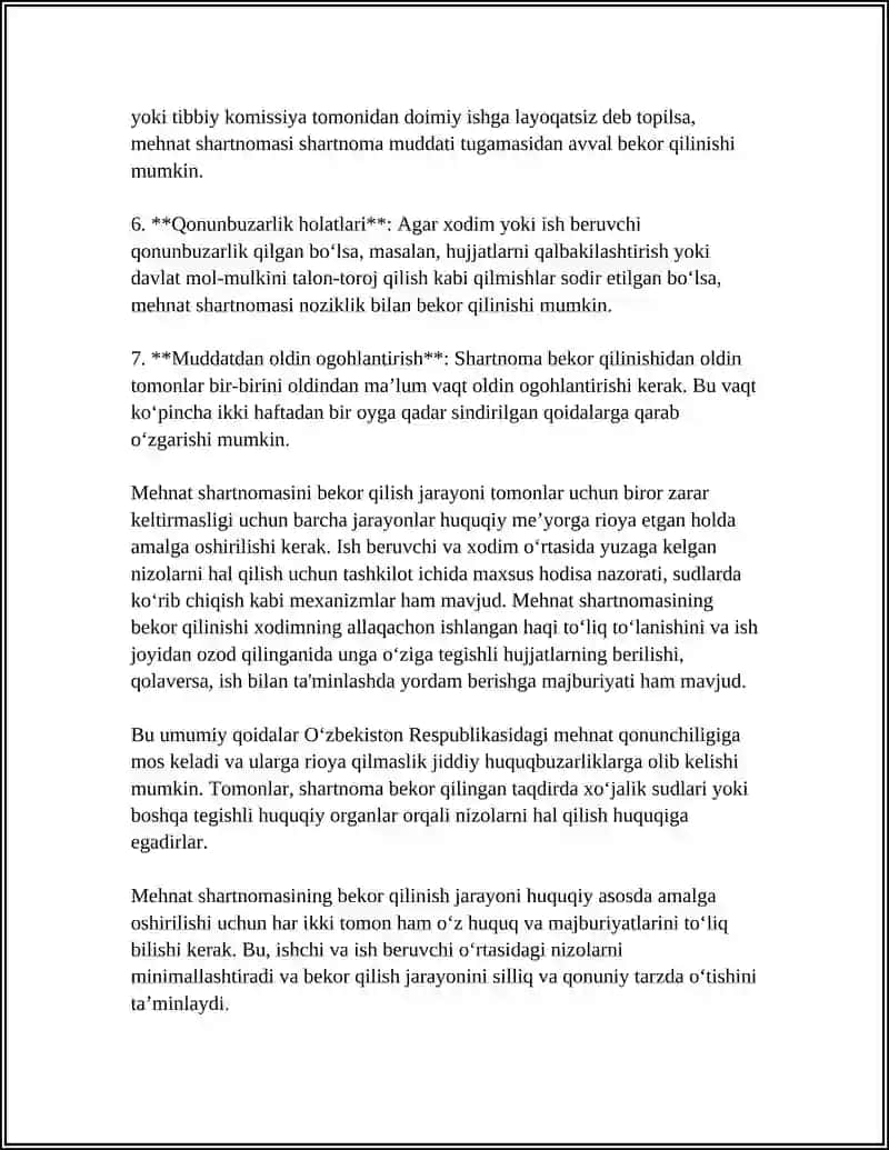 SHARTNOMA.MEHNAT BITIMI 4