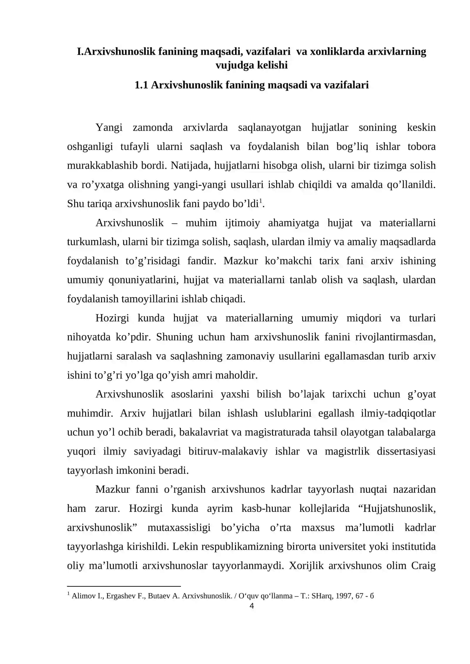 O`ZBEKISTONDA ARXIV ISHI NAZARIYASI VA AMALIYOTI 4