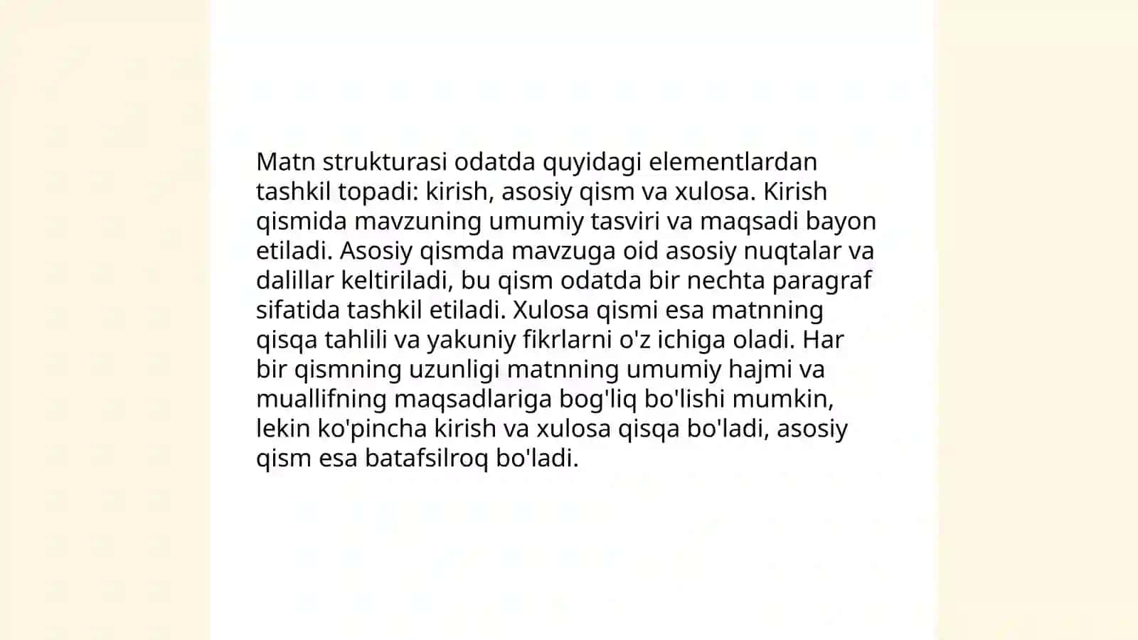 Matn tahlili 4