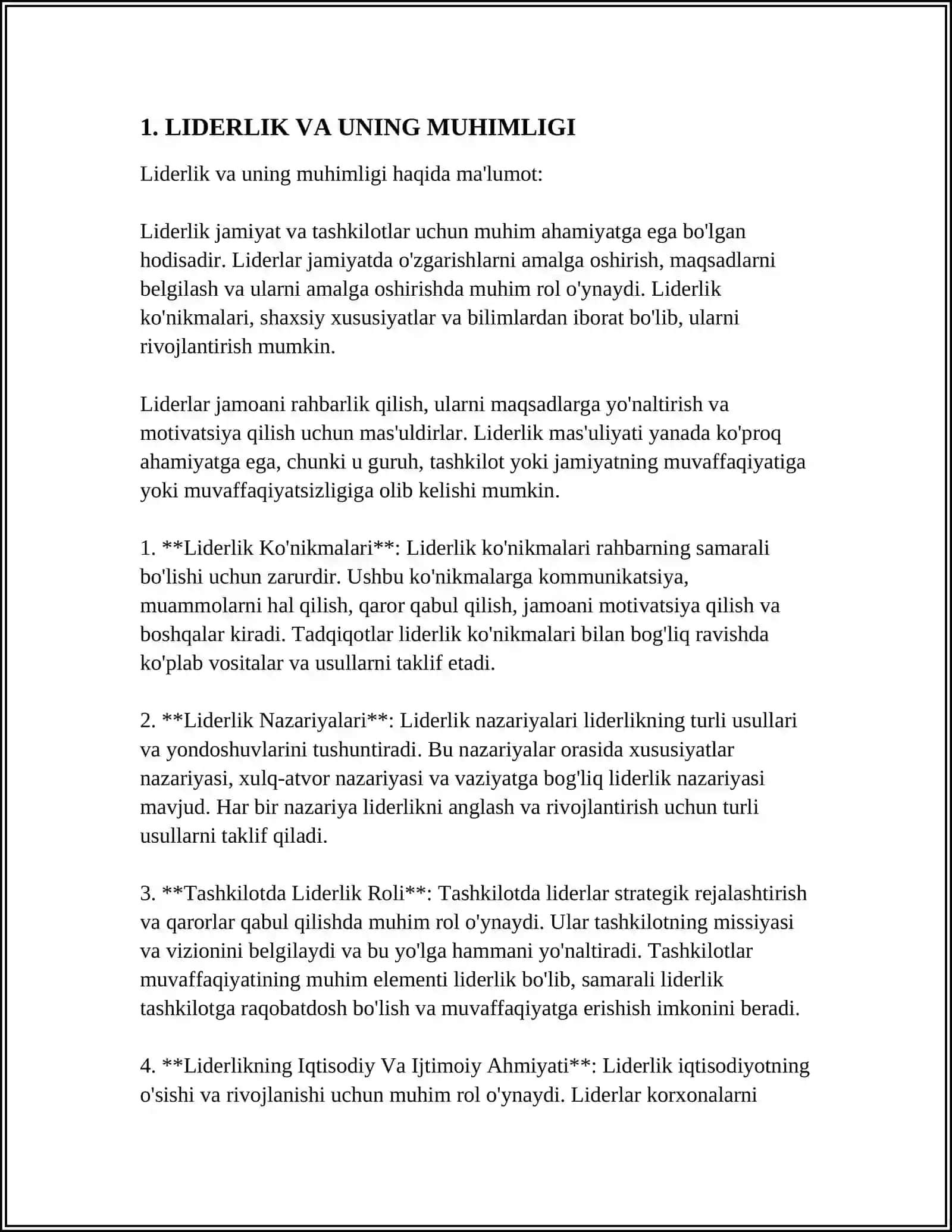 LIDER VA TASHKILOTCHI YOSHLARNI IJTIMOIY -PEDAGOGIK QOʻLLAB QUVVATSH 4