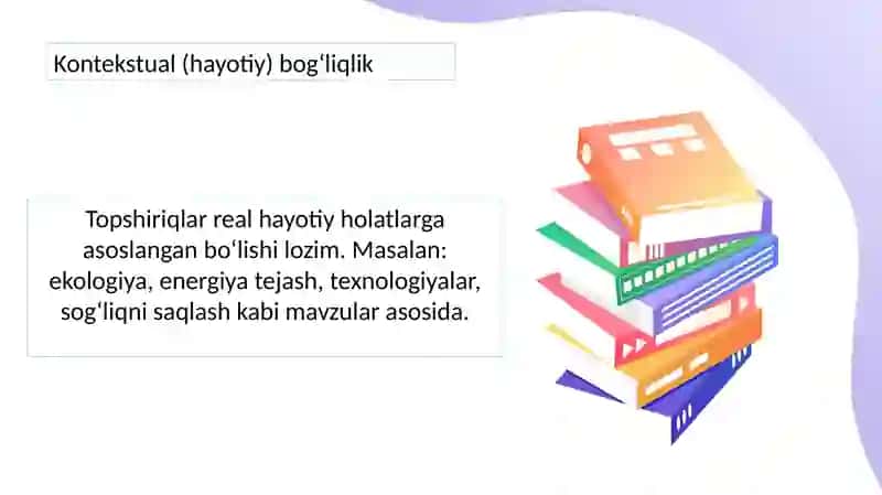 Matematika va tabiiy fanlar ta’limiga tadqiqotda beriladigan topshiriqlarga qo‘yiladigan talablar 4