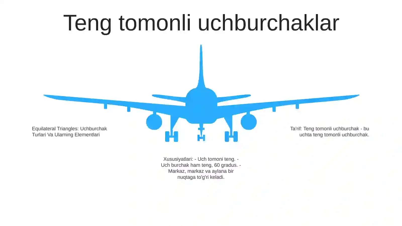 Uchburchak Turlari Va Ularning Elementlari 4