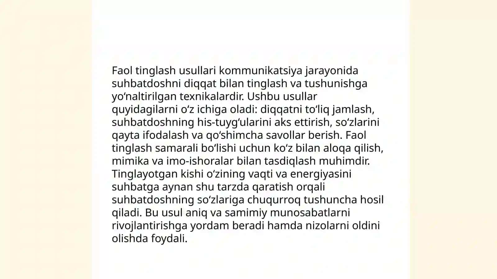 Kommunikativ malakalar va ta'sir ko'rsatish 4