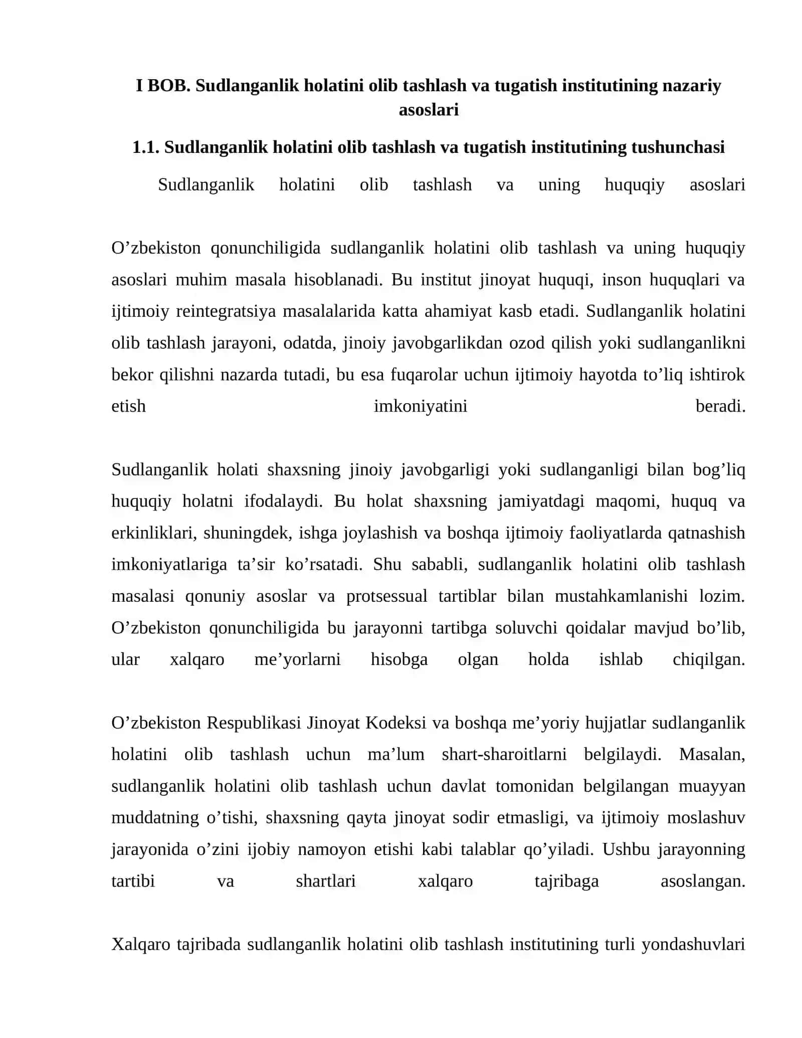Sudlanganlik holatini olib tashlash va tugatish institutining nazariy asoslari 4