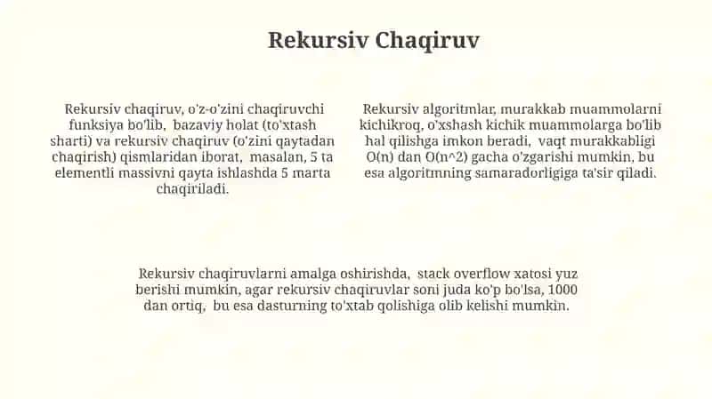 Tarmoqlanuvchi algoritm tushunchasi.Shartli oʻtish operatorlari 4