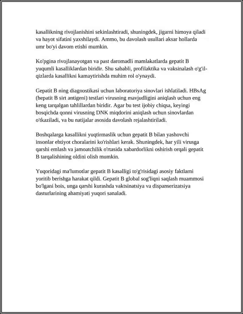 GEPATIT B VIRUSI HAQIDA 4