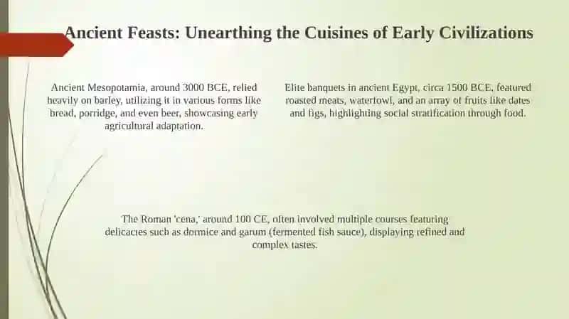 From Hunter-Gatherers to Empires: A Culinary Journey Through Time 4