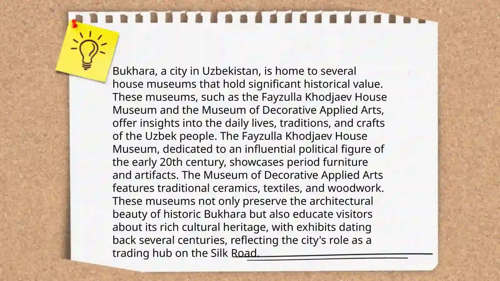 House museums in Bukhara 4
