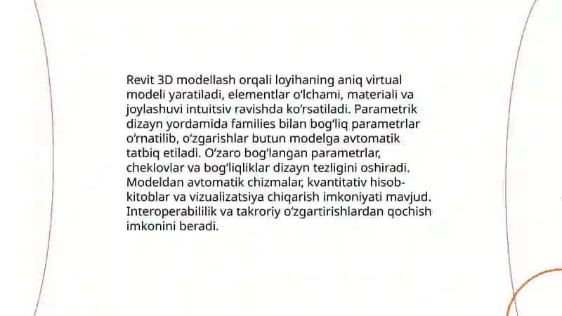 Revit dasturi 4