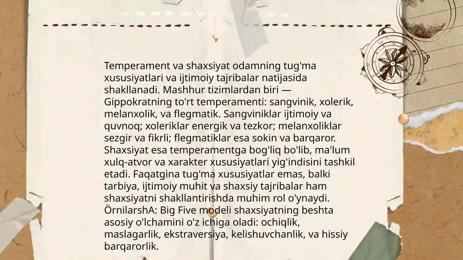 Temperament va uning nazariyalari 4