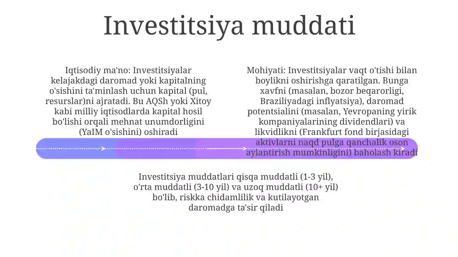 Investitasiyalarning iqtisodiy mazmuni va mohiyati 4