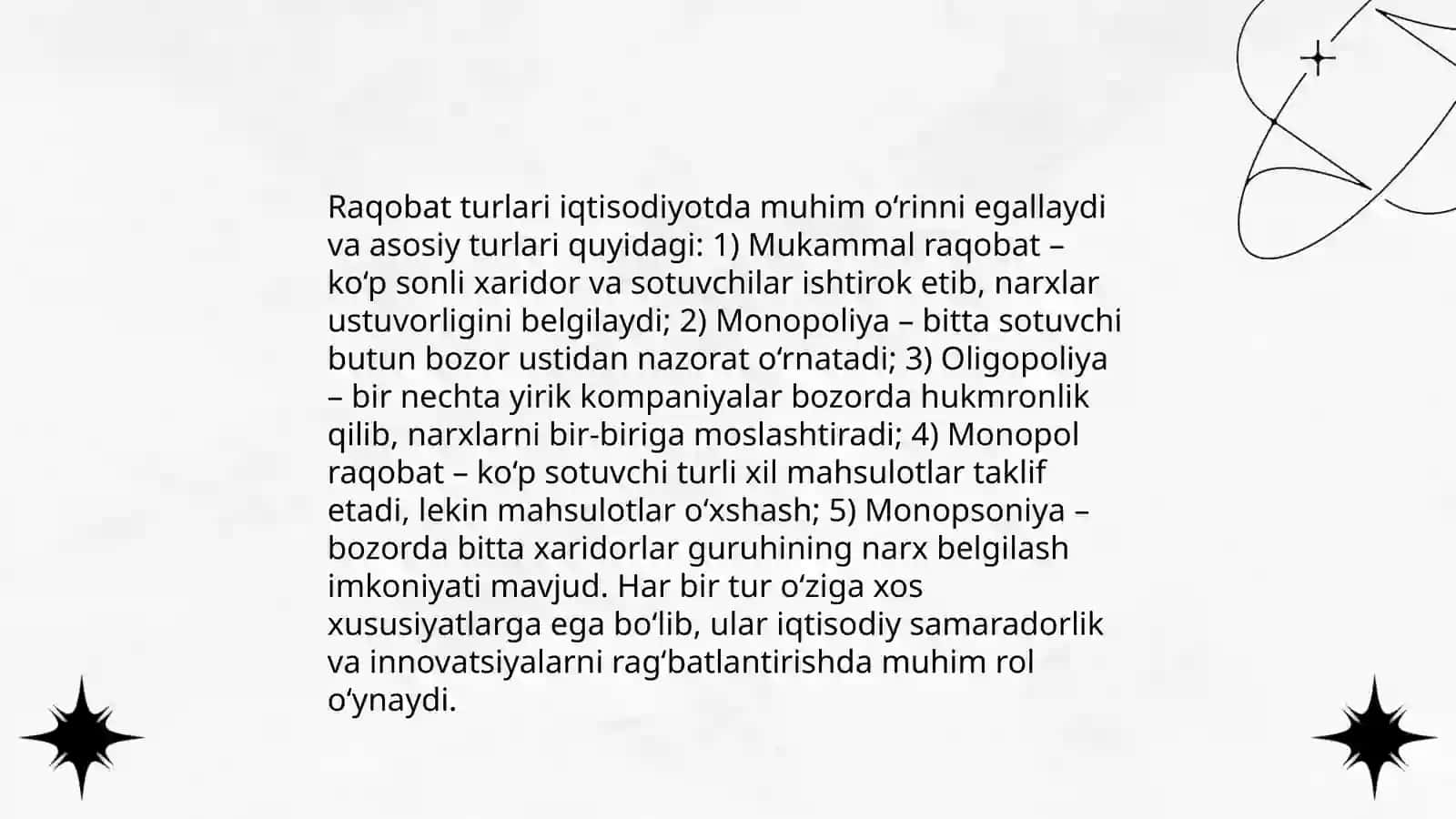 Bozor mexanizmi 4