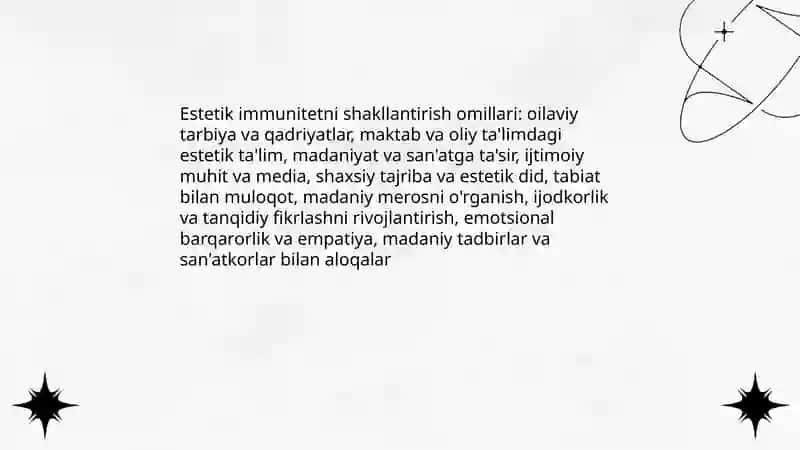 Estetik immunitet 4
