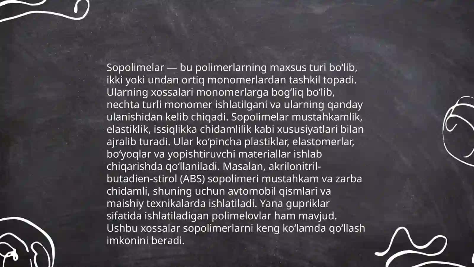 Sopolimerlanish konstantalarini aniqlash usullari 4