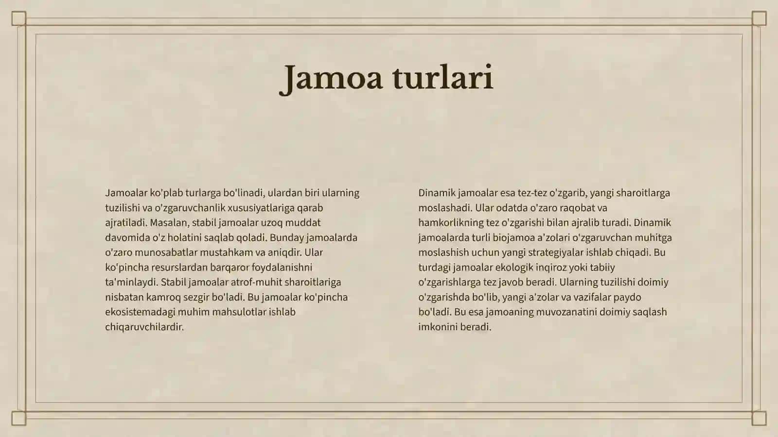 JAMOALAR HAQIDA TUSHUNCHA VA ULARNING BIOEKOLOGIYASI 4