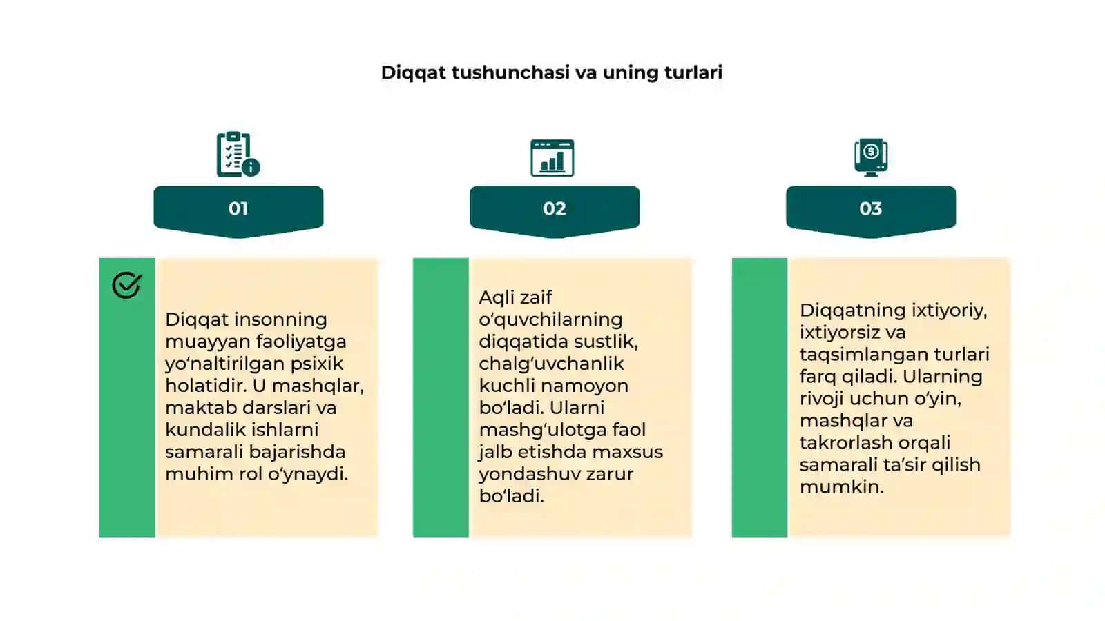 Aqli zaif oʻquvchilarning diqqat xususiyatlari 4