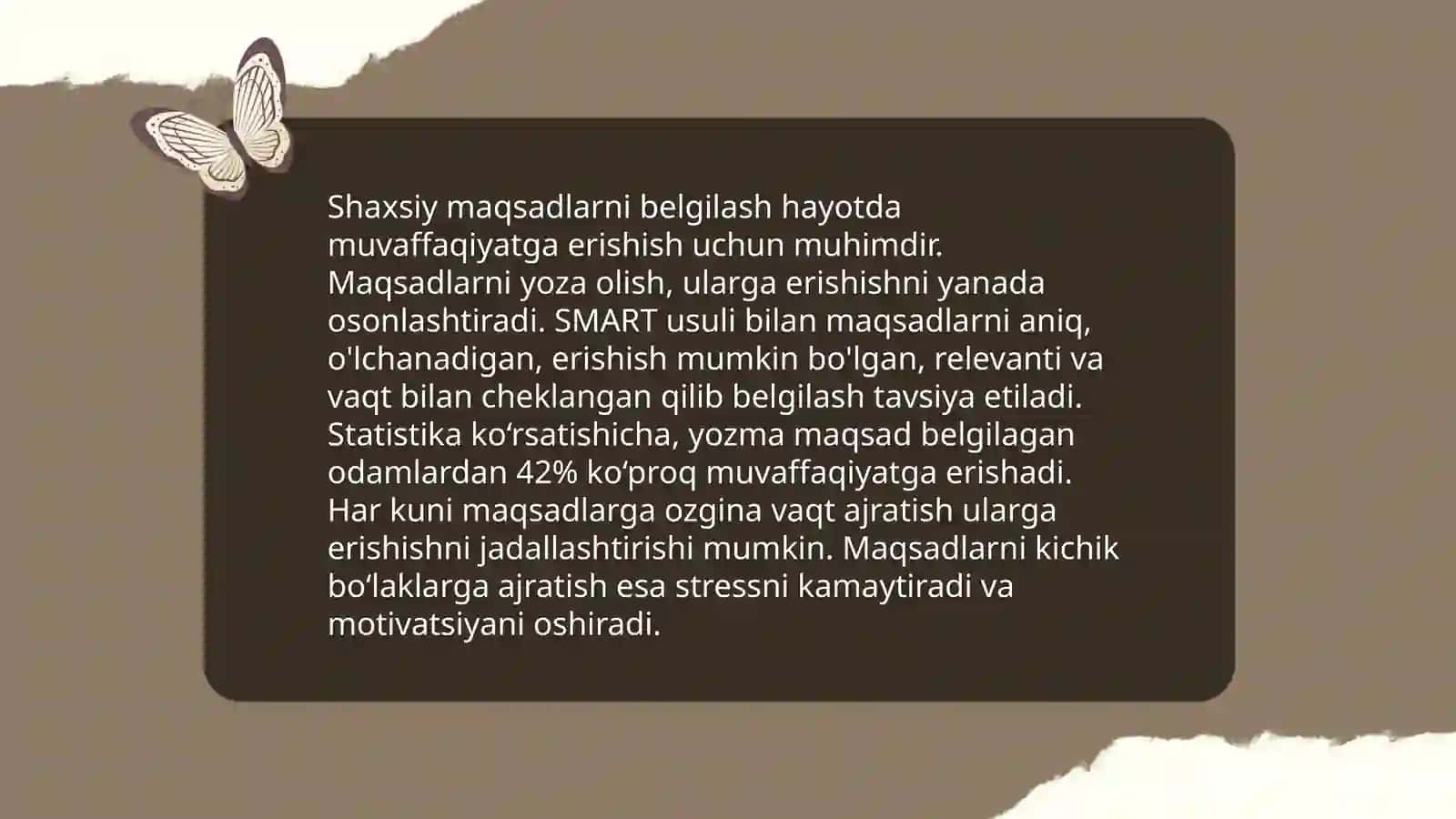 Motivatsiya va oʻzini oʻzi ragʻbatʼantirish 4