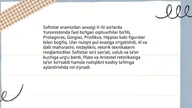 Yunon notiqlik sanʼati haqida 4
