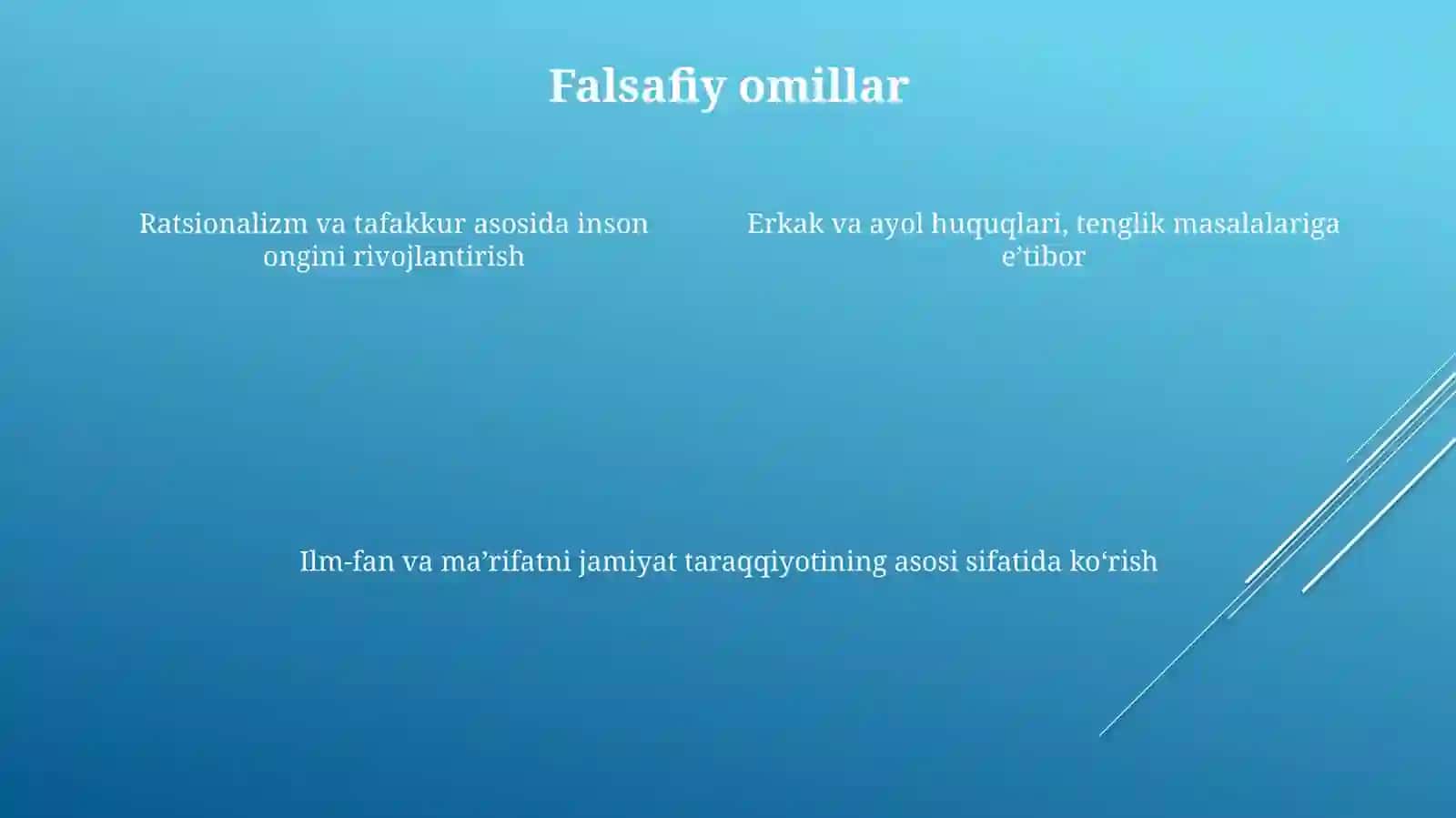 Uyg‘onish davrining falsafiy, tarixiy va badiiy omillari 4