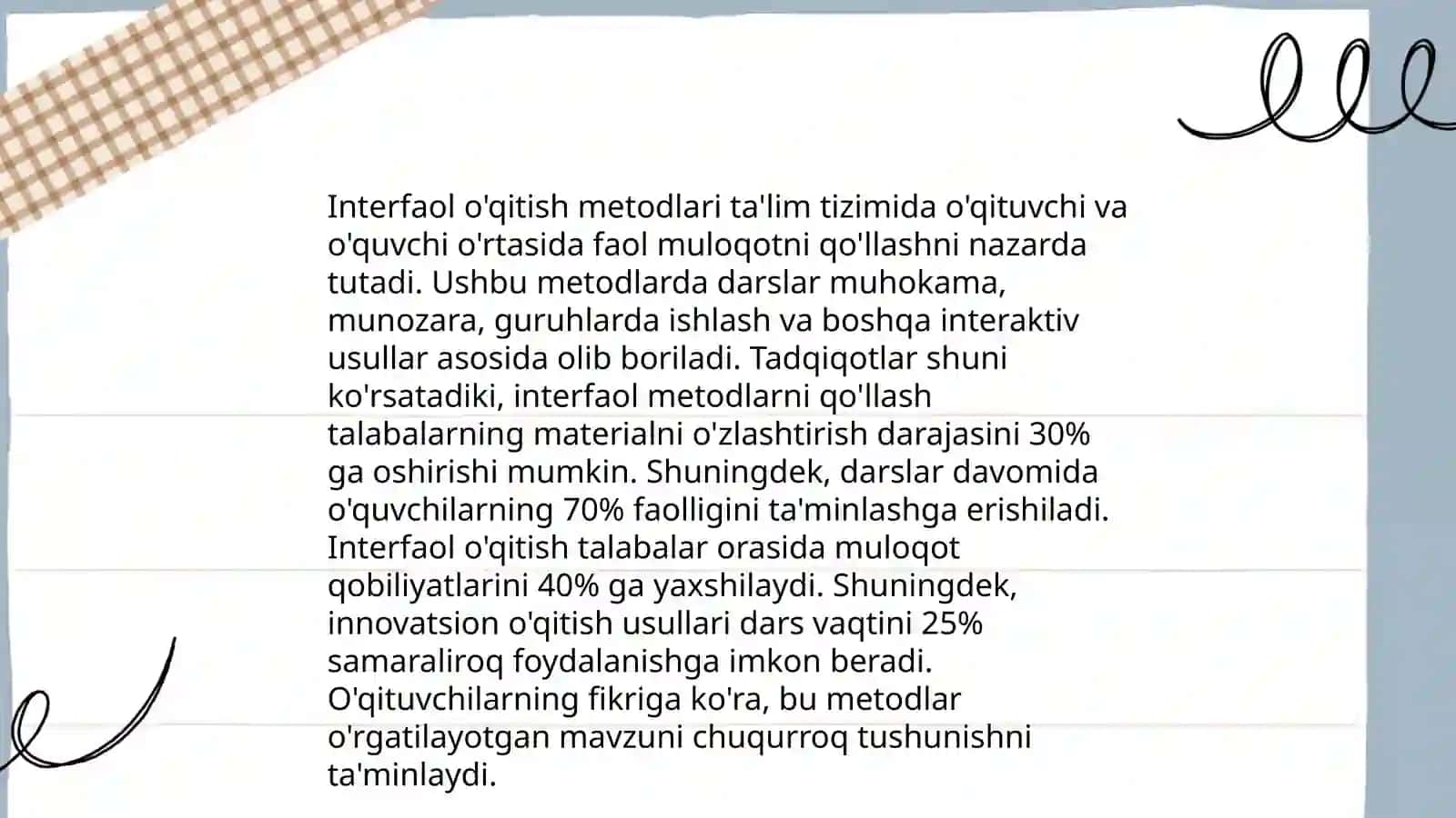 Ta'lim metodlarining asoslari 4