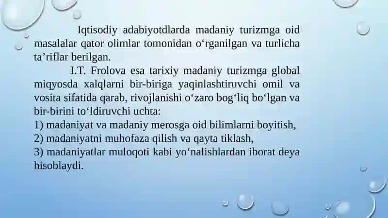 TURIZMNING IJTIMOIY VA MADANIY TA’SIRI 4