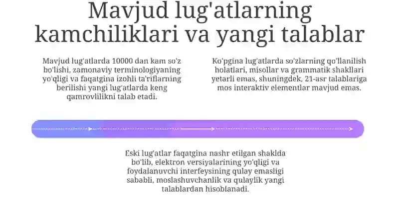 O'zbek tili darsliklari va lug'atlari: Zarurat, tahlil va kamchiliklar 4