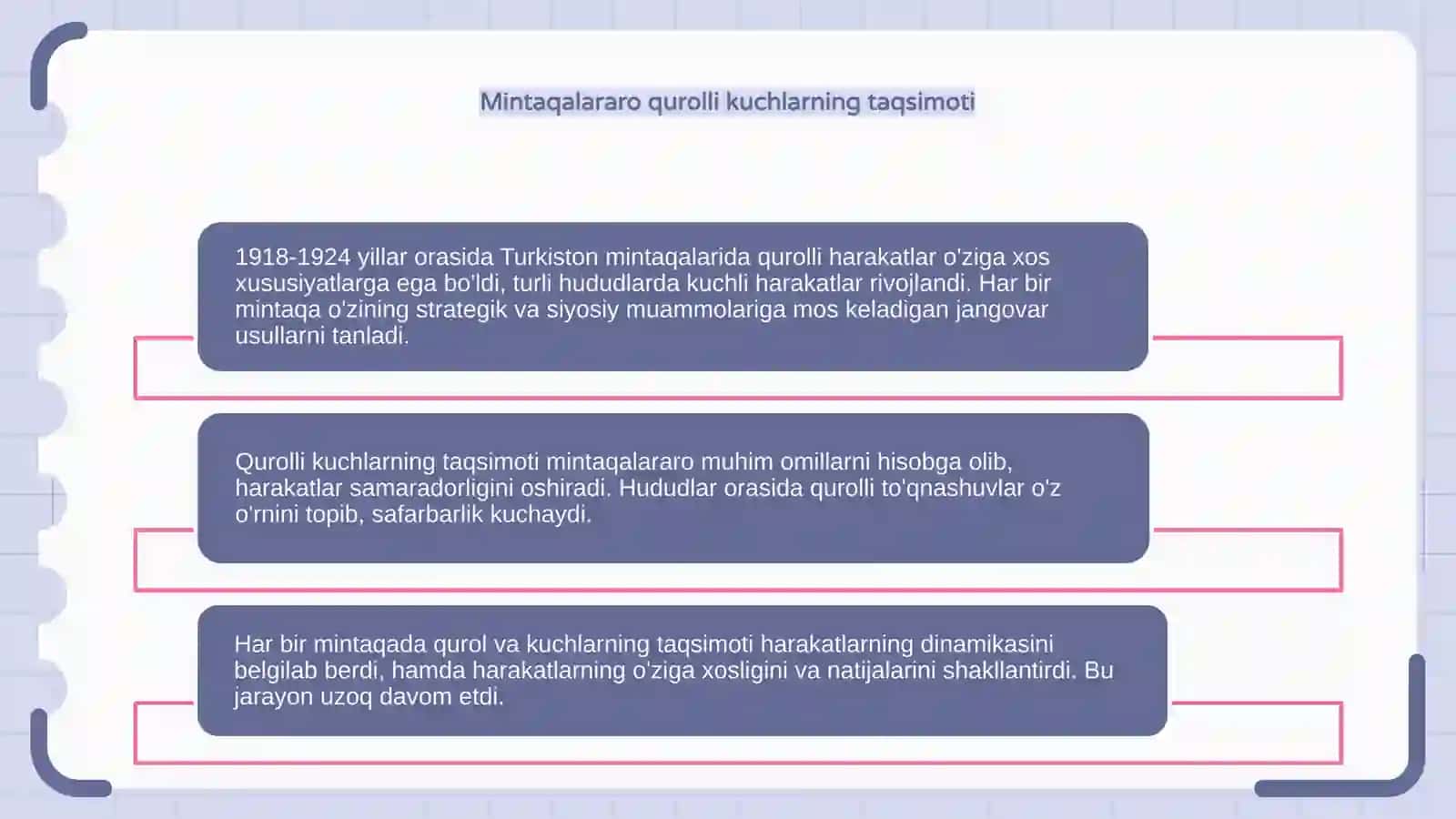 Turkistonning turli mintaqalarida qurolli harakatning xususiyatlari (1918-1924-yillar) 4