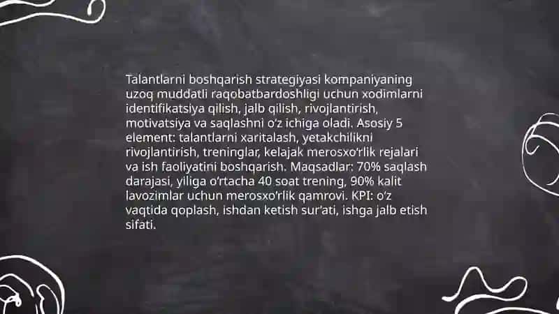 Kadrlarni strategik rejalashtirish 4