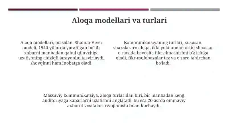 Muloqot haqida tushuncha 4