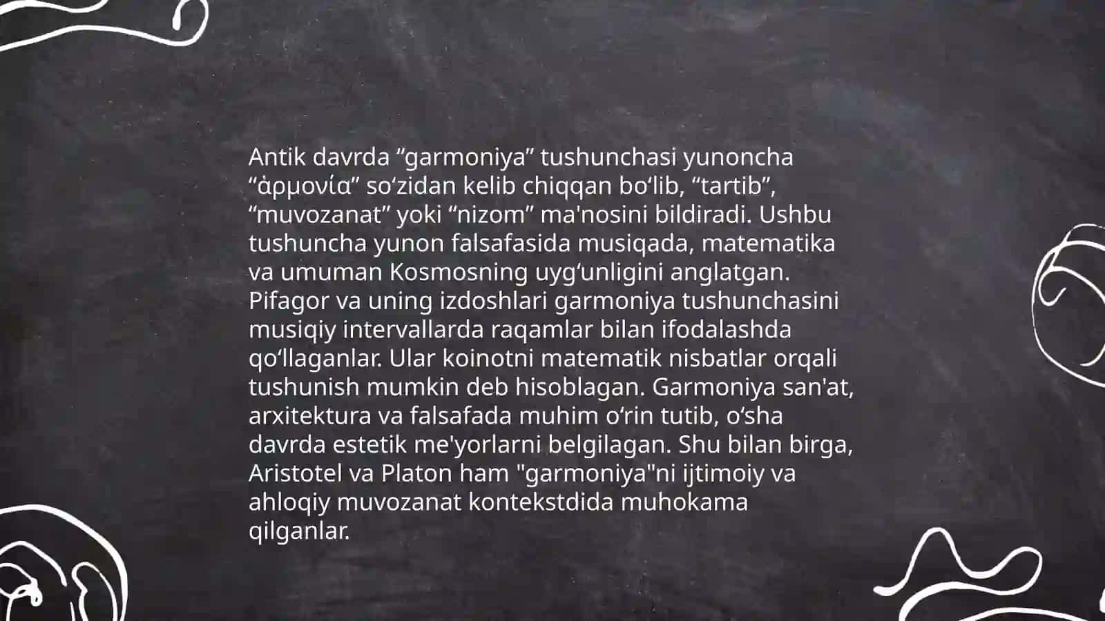 Garmoniya rivojlanish tarixi 4