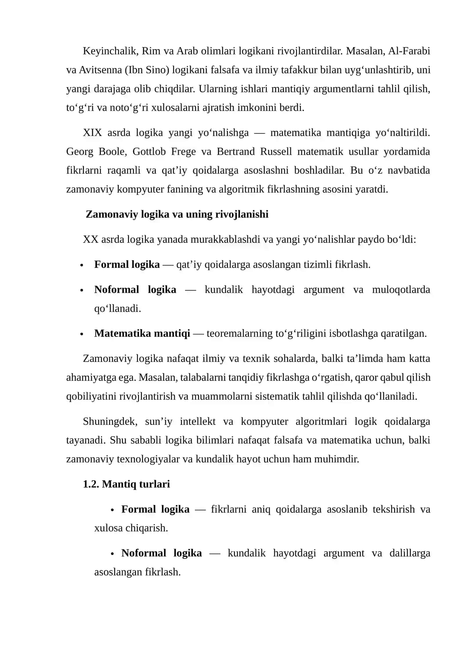 LOGIKA VA MANTIQ 4