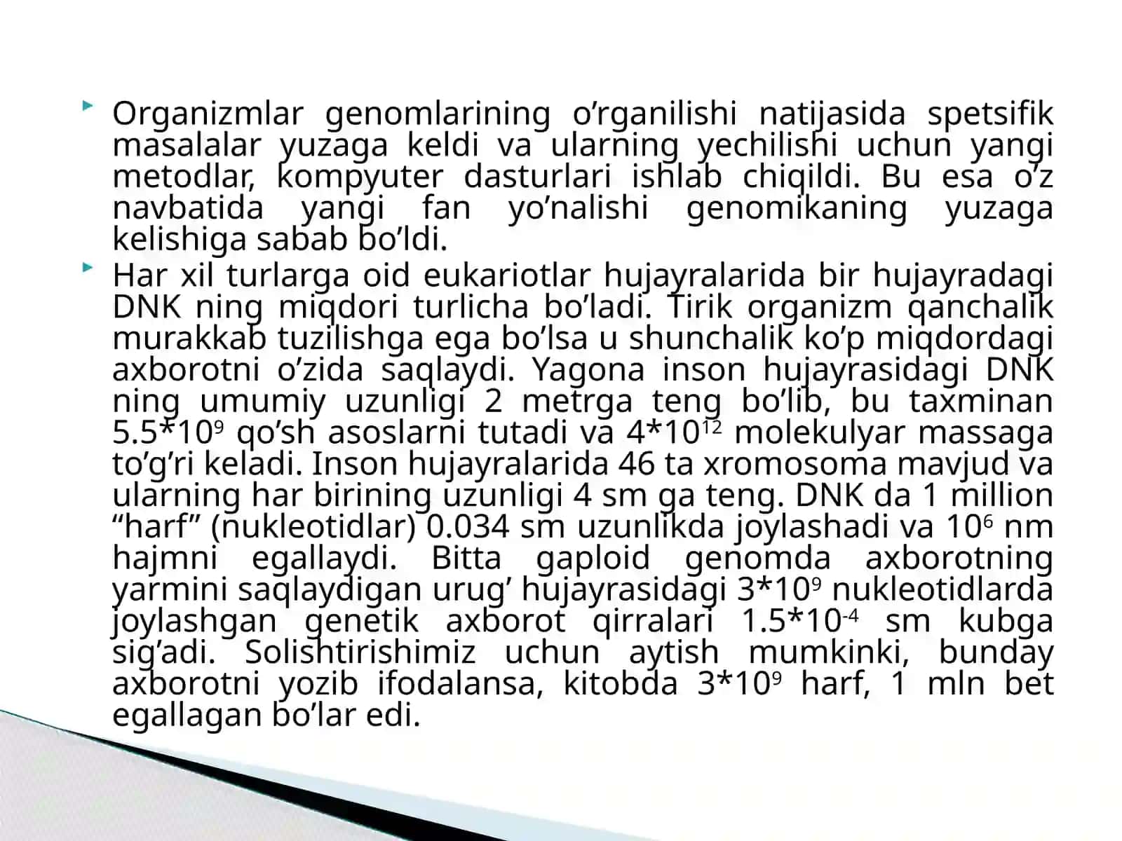 Eukariot organizmlar gen strukturalarini bashorat qilish 4