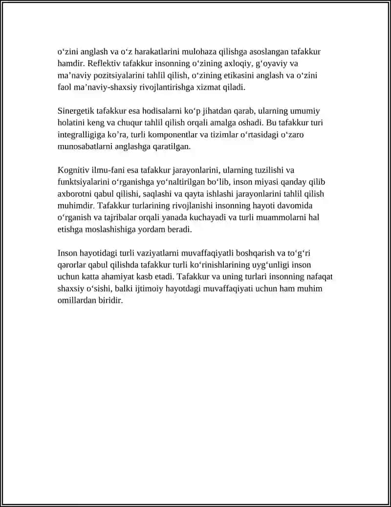 TAFAKKUR VA INTELLEKTUAL QOBILIYATLAR 4