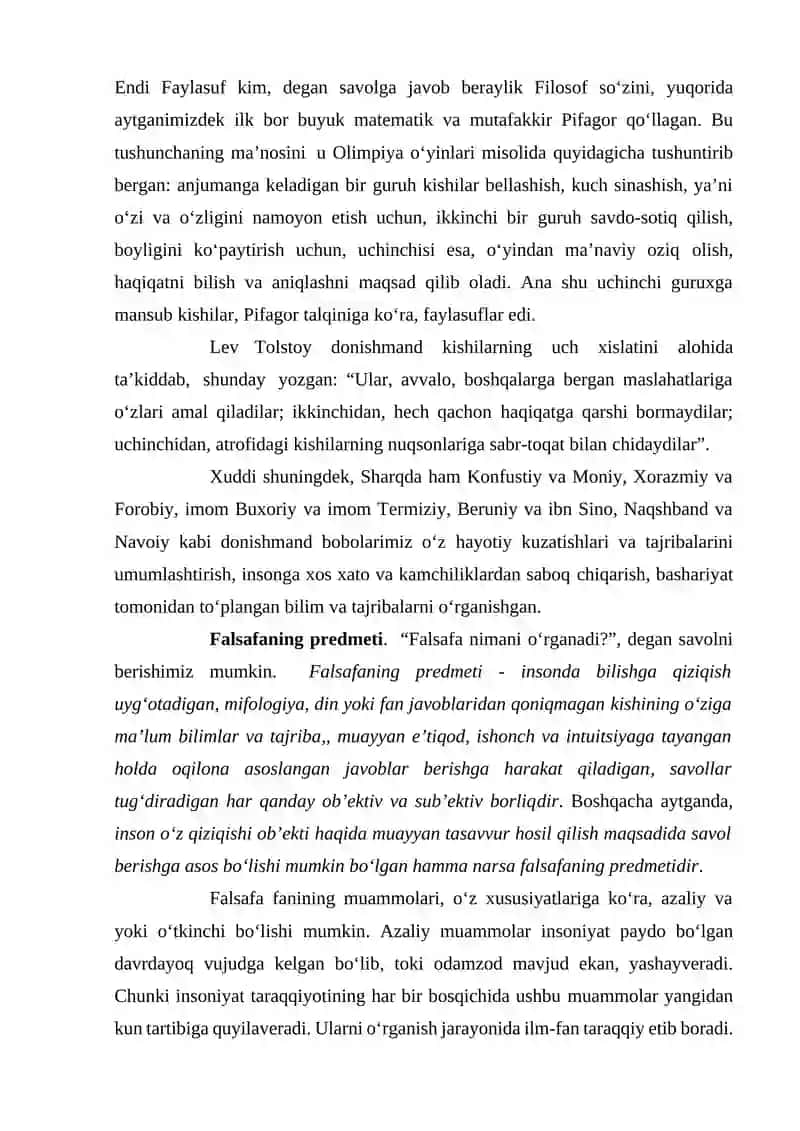 Falsafa va uning jamiyat hayotidagi roli 4